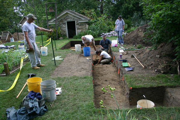 Archaeological Dig at Fort Hunter, Harrisburg