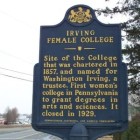 Irving Female College Historical Marker. photo by Bill Pfingsten, hmdb.org