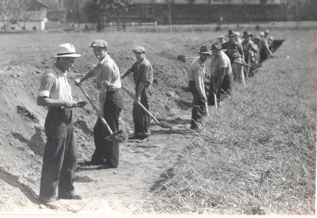 Trench at Fort LeBoeuf Pennsylvania Historic PreservationPennsylvania