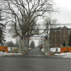 The front Gates of Lincoln University