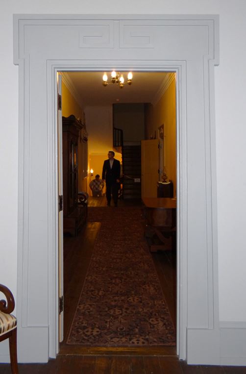 Erie Cashiers House interior door