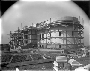 Construction of the Observatory, ca. 1901