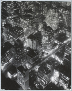 New York At Night, by Berenice Abbot c. 1932, found in the “nhd 1929 to 1945 urban” tag. Courtesy of the Philadelphia Museum of Art, Online Collections Database.