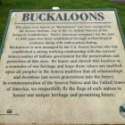 Buckaloons Sign