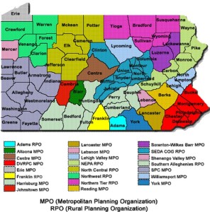 Pennsylvania’s MPOs and RPOs