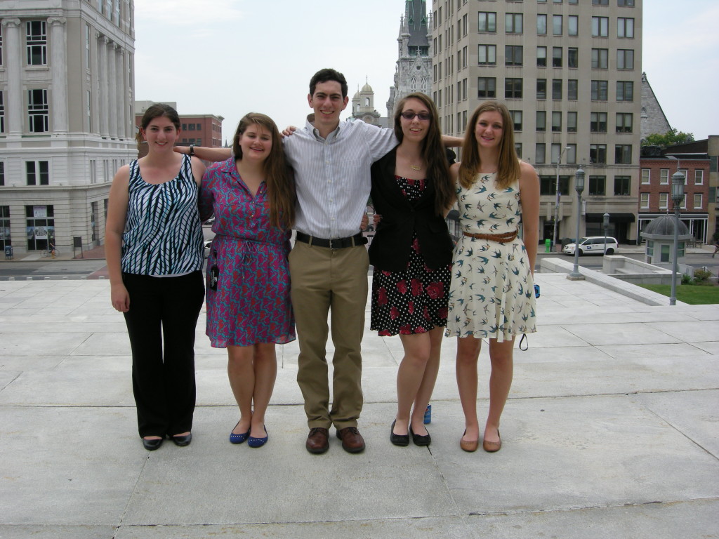 Some of PA SHPO's 2015 outstanding interns