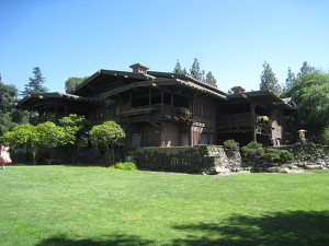 The Gamble House, Pasadena, Callifornia.  Courtesy of Wikimedia Commons.  