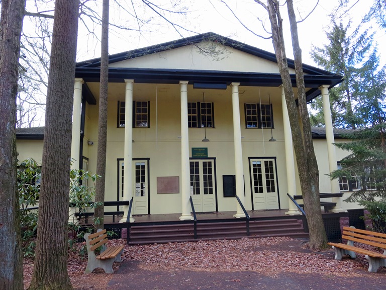 The 1909 Hall of Philosophy at the Mt. Gretna Chatauqua.  BHP Files.