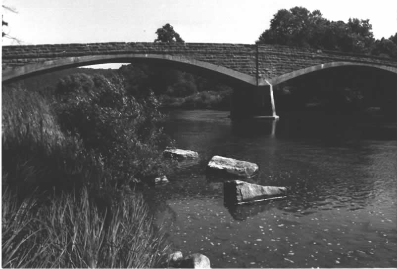 Bridge between Madison and Mahoning Townships, Armstrong County, circa 1988.  BHP Files.