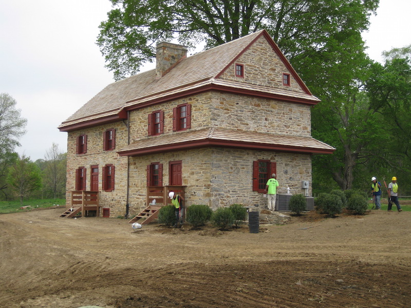 AFTER - The Webb Farmhouse (Chester County) at Longwood Gardens will receive a Stewardship Award honoring the sensitive restoration of materials, architectural style and relationship to its setting. Courtesy of Preservation Pennsylvania.