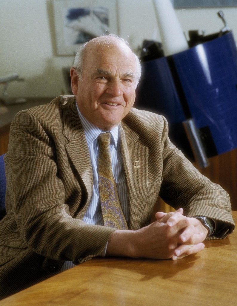 A NASA portrait of Dr. Baruch Blumberg in 1999.