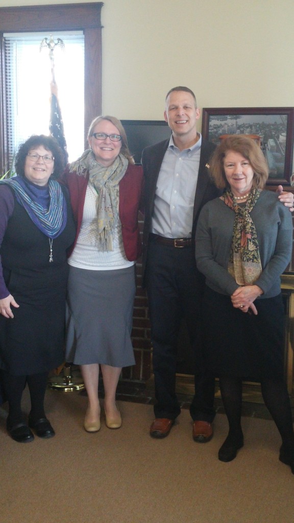 Mindy Crawford, Brenda Barrett, and I met with Congressman Perry after Advocacy Week.