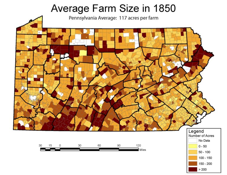 Datasets on PA Historical Markers and Agriculture Now Online ...