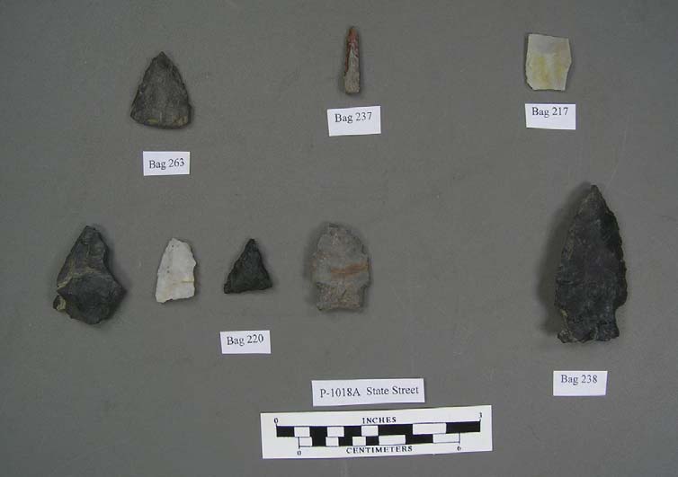 Lithics from Ashton Cemetery Site