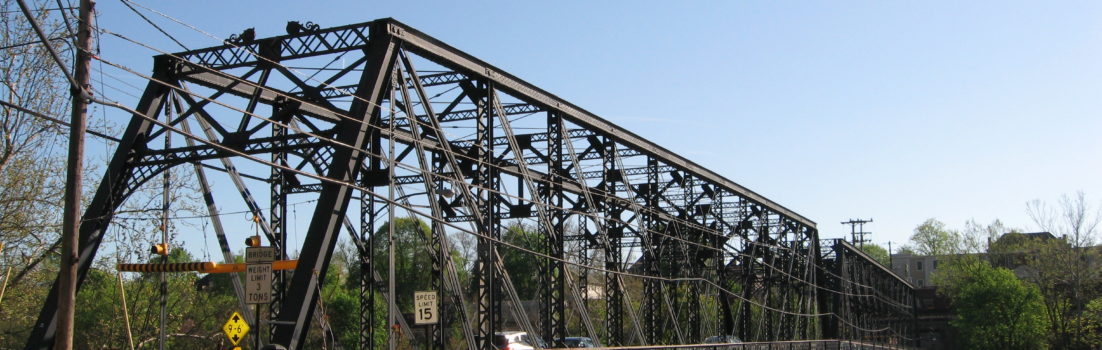 Fallston metal truss bridge.