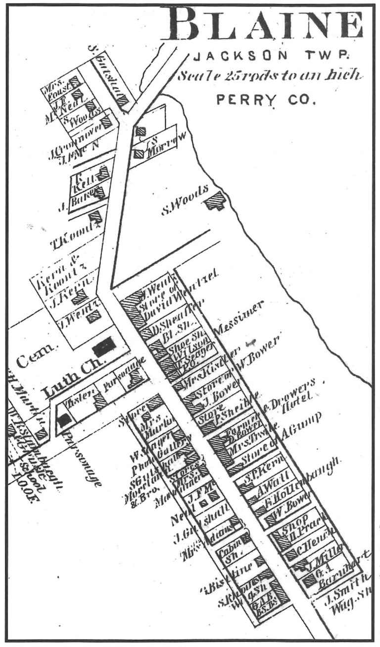 From a Creek Came a Village A Brief History of the Town of Blain