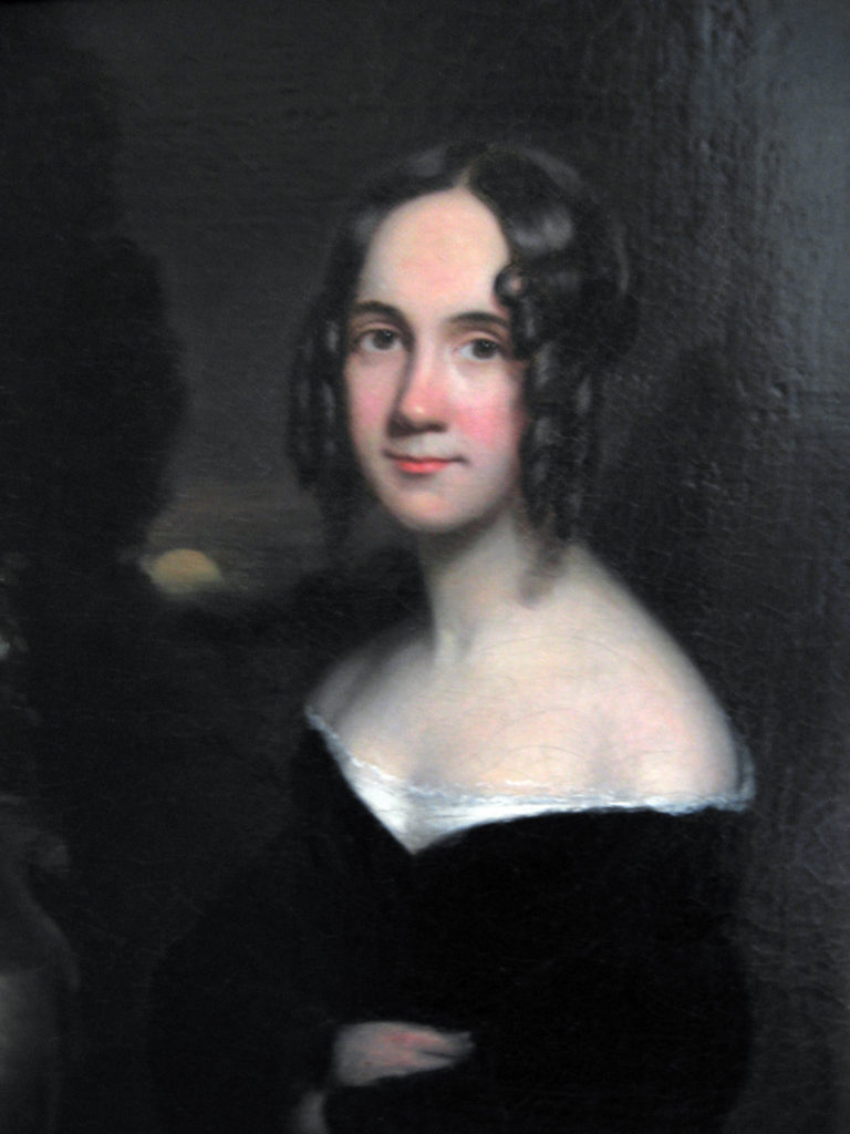 19th century portrait of a Caucasian woman.