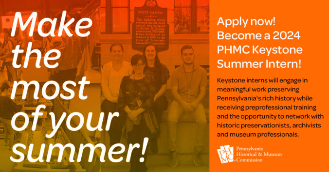 Group of young adults in background with text "Make the most of your summer!" in the foreground.