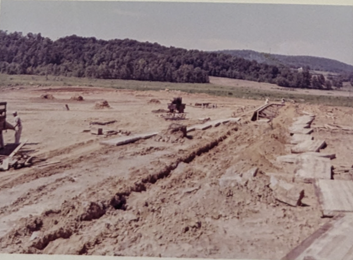 Large area of sand.